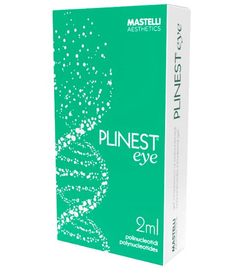 PLINEST eye product packaging